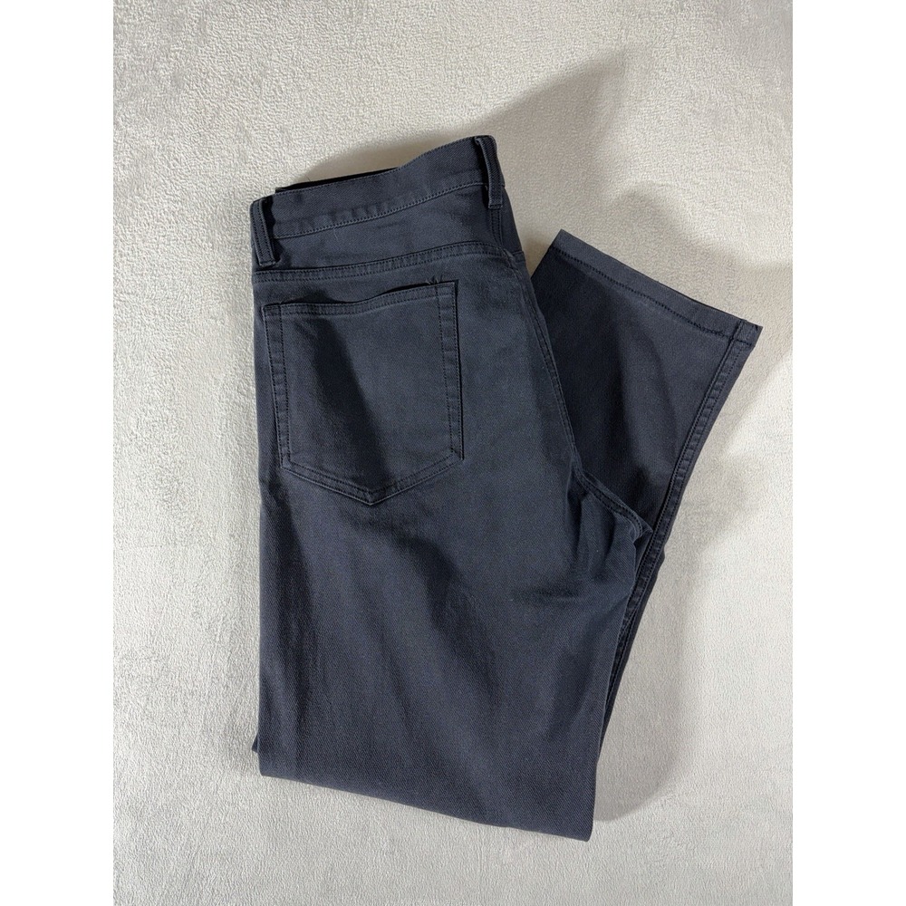 Theory Men's Blue Stretch Twill‎ Straight leg Pants Size 34